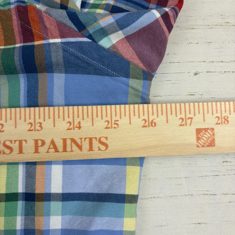 Ralph Lauren Plaid Button Down Shirt Mens XL